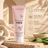Masque visage apaisant au gel d'aloe Vera Peaux sensibles